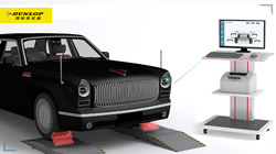 邓禄普为您的爱车轮胎做体检！安全出行，一禄平安！